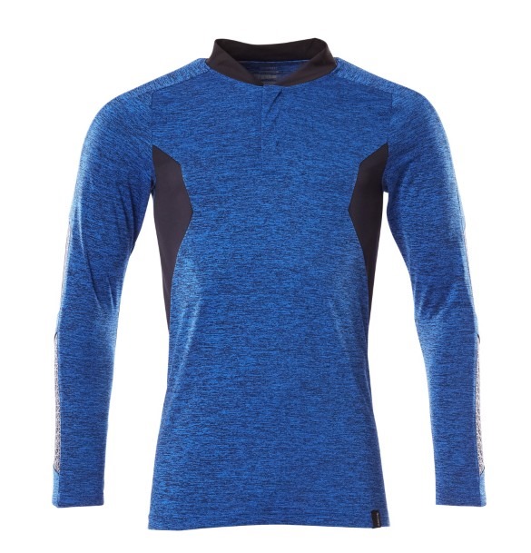 Mens Mascot Accelerate Polo Shirt, Long-Sleeved