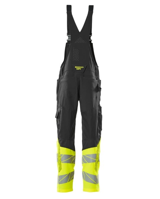 Mascot Accelerate Safe Bib &amp; Brace With Kneepad Pockets