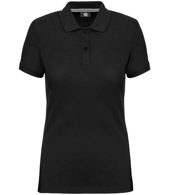 WK Designed to Work Ladies Anti-Bacterial Pique Polo Shirt