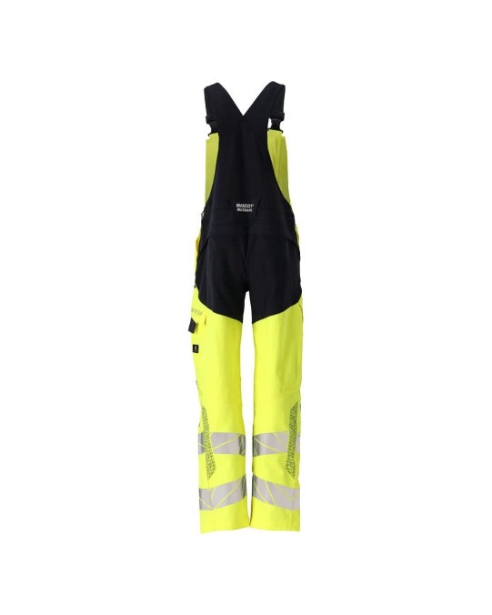 Mens Mascot Accelerate Multisafe Bib &amp; Brace With Kneepad Pockets