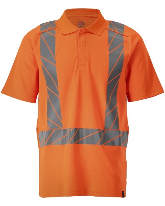 Mens Mascot Accelerate Safe Polo Shirt