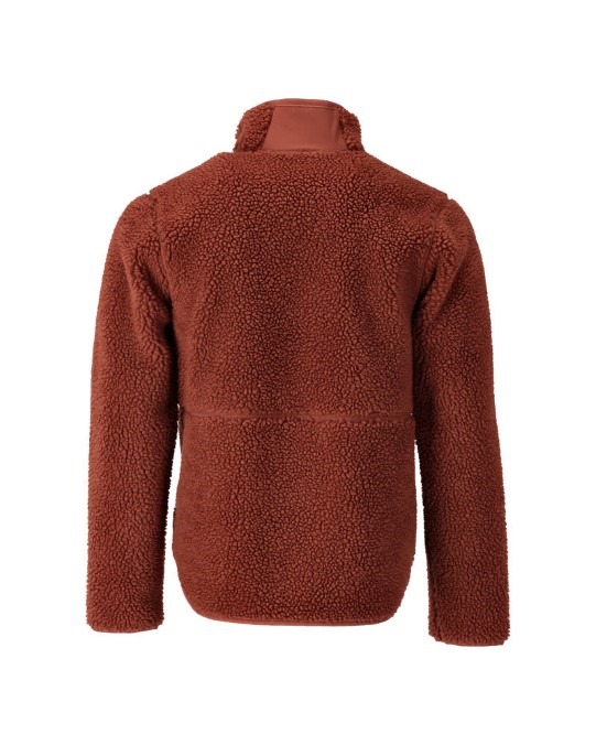 Mens Mascot Customized Pile Jacket With Zipper