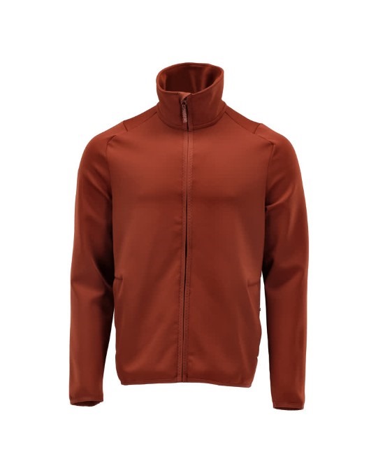 Mens Mascot Customized Fleece Jumper With Zipper