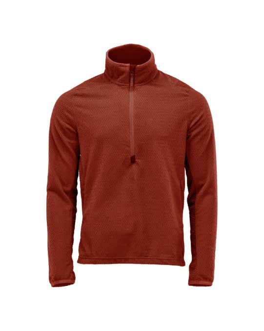 Mens Mascot Customized Microfleece Jumper With Half Zip