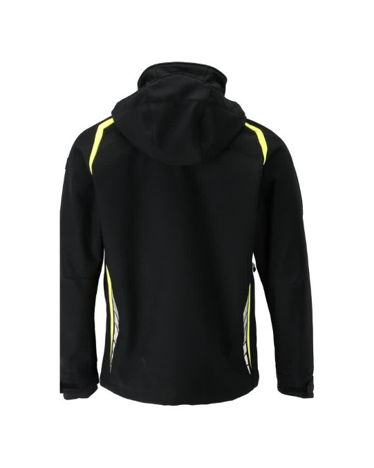 Mens Mascot Accelerate Safe Softshell Jacket With Hood