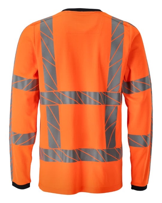 Mens Mascot Accelerate Safe T-Shirt, Long-Sleeved