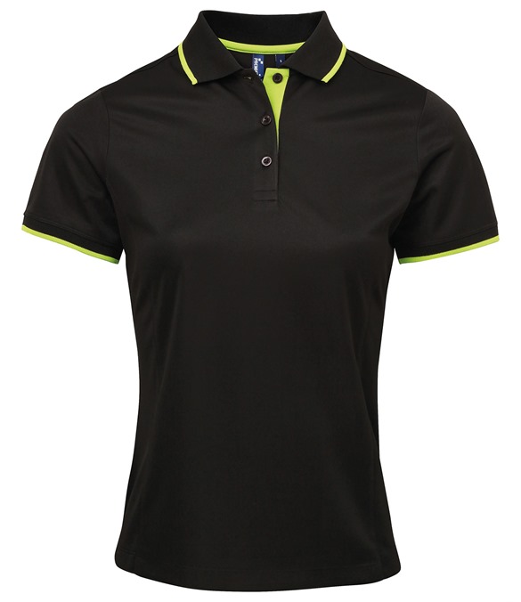 Women&#39;s contrast Coolchecker? polo