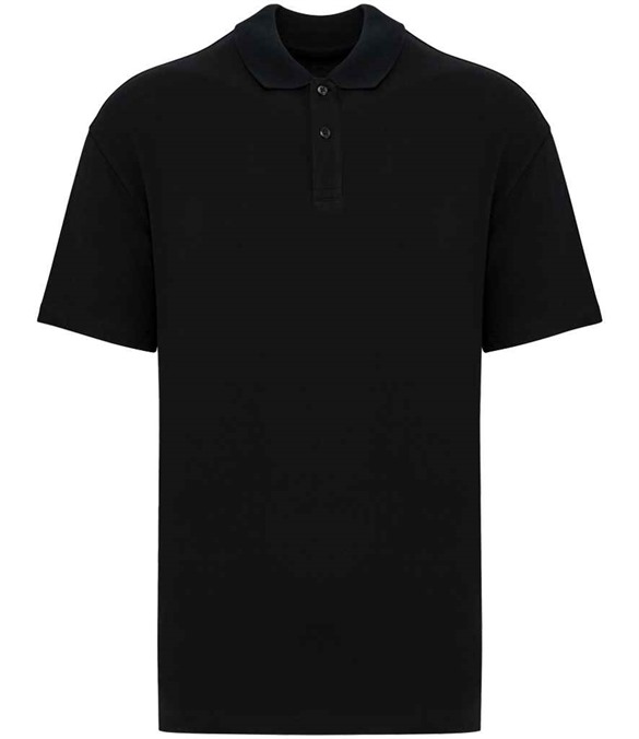 Native Spirit Drop Shoulder Pique Polo Shirt