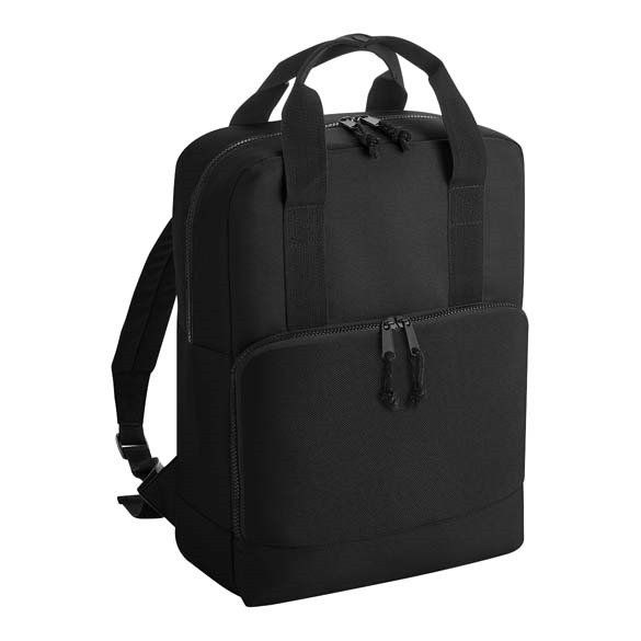 Recycled twin handle cooler backpack