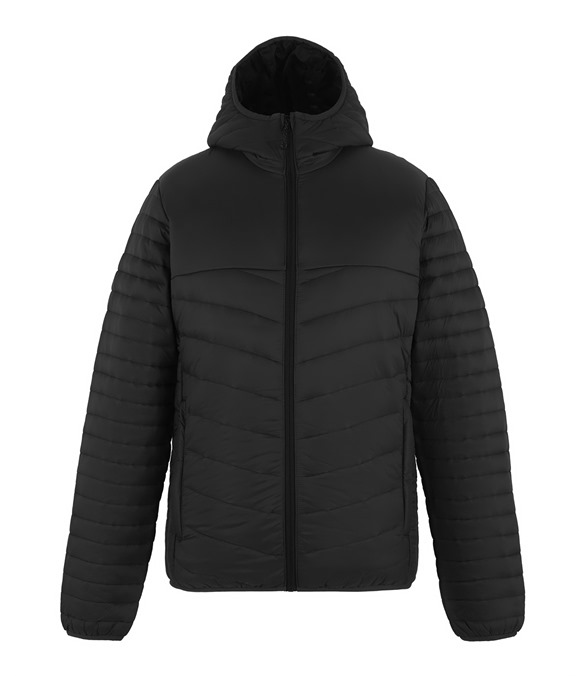 Loftlite hooded baffle jacket