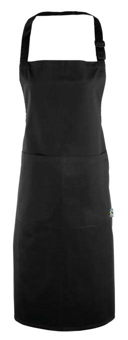 Cotton bib apron, organic and Fairtrade certified