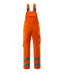 Mascot Devonport Safe Light Bib & Brace With Kneepad Pockets