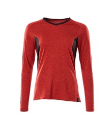 Womens Mascot Accelerate T-Shirt, Long-Sleeved