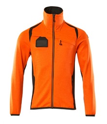 Mens Mascot Accelerate Safe Fleece Jumper With Zipper