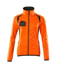 Womens Mascot Accelerate Safe Fleece Jumper With Zipper