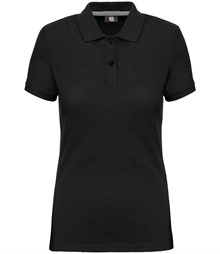 WK Designed to Work Ladies Anti-Bacterial Pique Polo Shirt