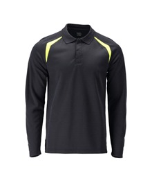 Mens Mascot Accelerate Multisafe Polo Shirt, Long-Sleeved