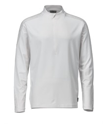 Mens Mascot Customized T-Shirt, Long-Sleeved, With Half Zip