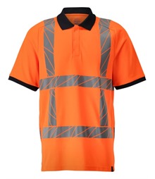 Mens Mascot Accelerate Safe Polo Shirt