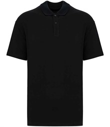 Native Spirit Drop Shoulder Pique Polo Shirt