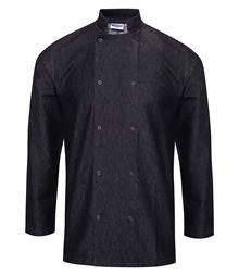 Denim chef's jacket