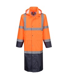 Hi-Vis Contrast Raincoat 122cm
