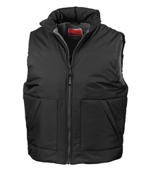 Fleece-lined bodywarmer