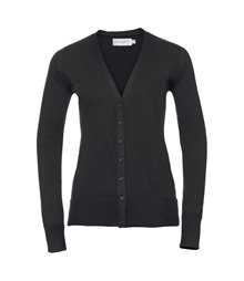Women's v-neck knitted cardigan