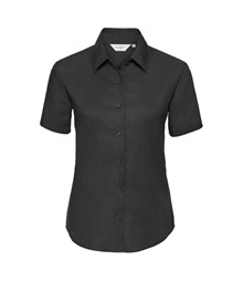 Women's short sleeve Oxford shirt