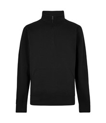 Regular fit 1/4-zip piqu? sweatshirt