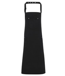 Chino cotton bib apron