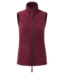 Women?s artisan fleece gilet