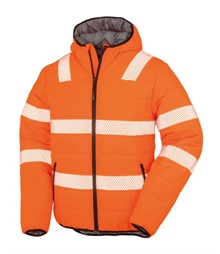 Recycled ripstop padded safety jacket