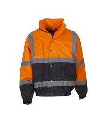 Hi-vis two-tone bomber jacket (HVP218)