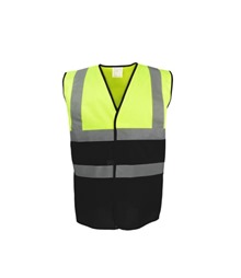 Hi-vis two-tone waistcoat (HVW122)