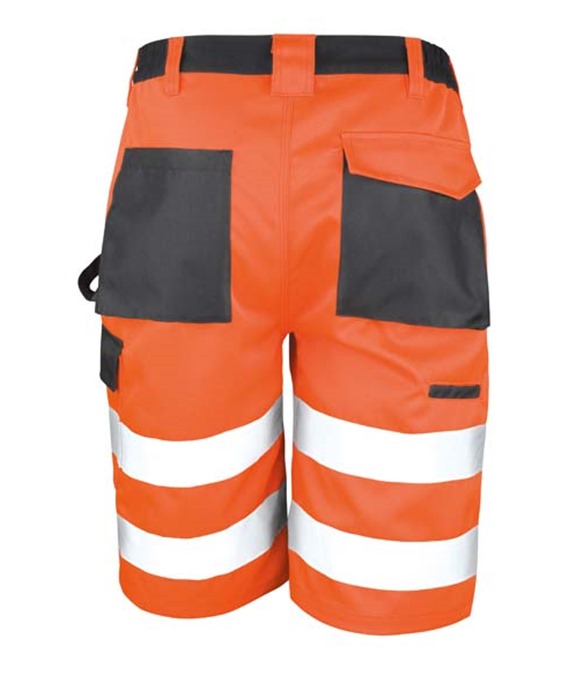 Safety cargo shorts