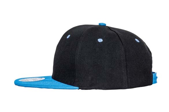 Bronx original flat peak snapback dual colour cap