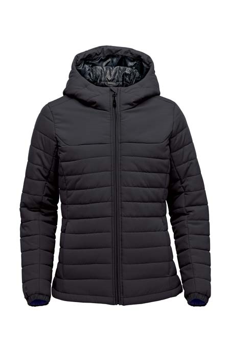 Women’s Nautilus quilted hooded jacket