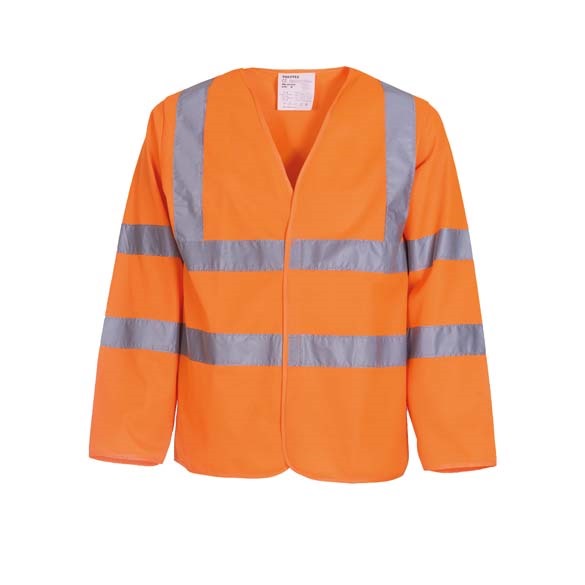 Hi-vis long sleeve waistcoat (HVJ200)