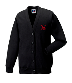 Paradykes Primary School Cardigan - Black